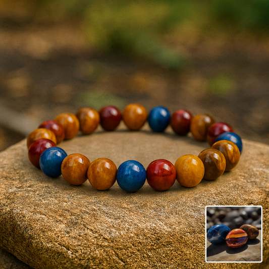 Treenighet Tigeröga - Armband