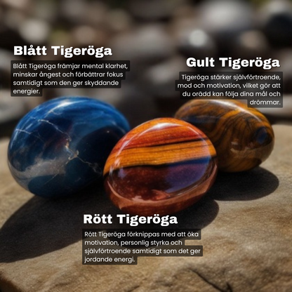 Treenighet Tigeröga - Armband